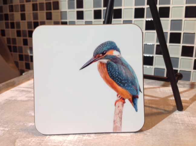 Kingfisher Hardboard Placemat and Coaster Set